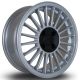 Rota R20 15x6 4x100 ET29 Wheel- Silver with Black Centre