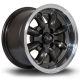 Rota RB 13x8 4x100 ET4 Wheel- Gunmetal with Polished LIp