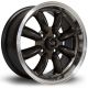 Rota RB 15x7 4x100 ET30 Wheel- Gunmetal with Polished LIp