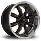 Rota RBR 17x8.5 4x114.3 ET4 Wheel- Gunmetal with Polished LIp