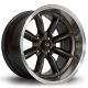 Rota RBX 17x9.5 4x114.3 ET-19 Wheel- Gunmetal with Polished LIp