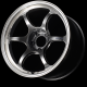 ADVAN RG-D2 17x8.5 ET45 5x114.3 Wheel (GTR Face, 73mm Centre Bore)- Racing Hyper Black Machined Lip