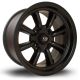 Rota RKR 15x8 4x108 ET0 Wheel- Flat Black