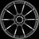 ADVAN RSII 17x7 ET42 4x100 Wheel (STD Face, 63mm Centre Bore)- Racing Hyper Black