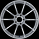 ADVAN RSII 17x7 ET42 4x100 Wheel (STD Face, 63mm Centre Bore)- Racing Hyper Silver