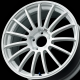 ADVAN RT 17x7 ET26 4x108 Wheel (65.1mm Centre Bore)- Racing White