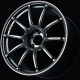 ADVAN RZII 15x5 ET38 4x100 Wheel (STD Face, 63mm Centre Bore)- Racing Hyper Black Machined Edge