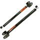 Driftworks Black Rear Toe Rods for Supra JZA80