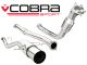 Cobra Sport Subaru Impreza Turbo (01-07) Resonated Turbo-Back Exhaust- Race type with Sports Cat