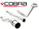 Cobra Sport Subaru Impreza Turbo (01-07) Resonated Turbo-Back Exhaust- Race type with De-Cat