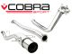 Cobra Sport Subaru Impreza Turbo (01-07) Non-Resonated Turbo-Back Exhaust- Race type with De-Cat