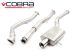 Cobra Sport Subaru Impreza Turbo (01-07) Turbo-Back Exhaust- Track type with Sports Cat