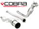 Cobra Sport Subaru Impreza Turbo (93-00) Non-Resonated Turbo-Back Exhaust- Race type with Sports Cat