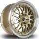 Rota MC3 18x9 5x112 ET45 Wheel- Gold with Polished Lip