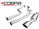 Cobra Sport Seat Leon Cupra R (1M-Mk1) (02-06) Non-Resonated Turbo-Back Exhaust with De-Cat