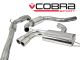 Cobra Sport Seat Leon Cupra (1P-Mk2) 2.0L FSI (06-13) Resonated Turbo-Back Exhaust with Sports Cat