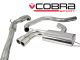 Cobra Sport Seat Leon Cupra (1P-Mk2) 2.0L FSI (06-13) Non-Resonated Turbo-Back Exhaust with Sports Cat