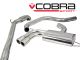 Cobra Sport Seat Leon Cupra (1P-Mk2) 2.0L FSI (06-13) Non-Resonated Turbo-Back Exhaust with De-Cat