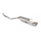 Scorpion Ford Fiesta 1.0L EcoBoost (Standard Rear Valance Fit) (13-16) Non-Resonated Cat-Back Exhaust- Polished Twin Daytona Tips