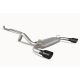 Scorpion Fiat 500 Abarth (08-15) Non-Resonated Cat-Back Exhaust- Ceramic Black Daytona Tips