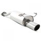 Scorpion Honda Civic Type R (EP3) (01-05) Rear Silencer Only- Single Tuner Tip