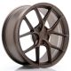 JR Wheels SL01 19x8 ET20-40 5H Custom PCD- Matt Bronze