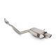 Scorpion Mini Cooper (R56) 1.4/1.6L (07-12) Resonated Cat-Back Exhaust- Polished Single Daytona Tip