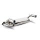 Scorpion MG TF (02-05) Rear Silencer- Polished Twin Imola Tips