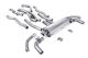 Milltek Sport Audi SQ7 4.0L Twin Turbo (21-23) & SQ8 4.0L Twin Turbo (20-23) Non Resonated Cat-Back Exhaust- Fits to OE Tailpipes