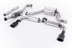 Milltek Sport VW Scirocco R (09-17) Turbo-Back Exhaust including Hi-Flow Sports Cat- Race System