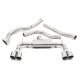 Cobra Sport Subaru Impreza STI Turbo Hatchback (08-11) Non-Resonated Turbo-Back Exhaust with De-Cat