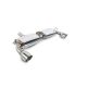 Scorpion VW Golf MK4 R32 (03-05) Non-Resonated Cat-Back Exhaust- Polished Twin Daytona Tips