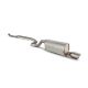 Scorpion Vauxhall Corsa D 1.0/1.2/1.4 (06-14) Resonated Cat-Back Exhaust- Polished Single Daytona Tip