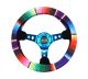 NRG Steering Wheel Cover - Mexicali Stretch Polyester w/ PrismaTag