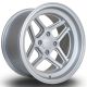 Rota TBT 15x8 4x108 ET0 Wheel- Flat Silver