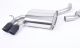 Milltek Sport Audi S3 2.0T Quattro (3DR) (06-12) Cat-Back Exhaust- Non-Resonated- Ceramic Black Tips