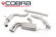 Cobra Sport VW Golf GTI MK5 (1K) 2.0L TFSI (04-09) Resonated Turbo-Back Exhaust with Sports Cat