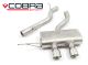 Cobra Sport VW Golf R MK6 (5K) (09-12) Non-Resonated Cat-Back Exhaust