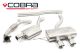 Cobra Sport VW Golf R MK6 (5K) (09-12) Resonated Turbo-Back Exhaust with De-Cat