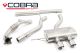 Cobra Sport VW Golf R MK6 (5K) (09-12) Non-Resonated Turbo-Back Exhaust with De-Cat