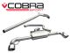 Cobra Sport VW Golf GTI MK6 (5K) 2.0L TSI (09-12) Non-Resonated Turbo-Back Exhaust with De-Cat