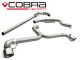 Cobra Sport VW Golf GTI MK6 (5K) 2.0L TSI (09-12) Turbo-Back Venom Exhaust with Sports Cat