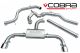 Cobra Sport VW Golf GTI MK7 (5G) (12-17) Non-Resonated Turbo-Back Exhaust with De-Cat