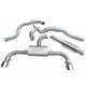 Cobra Sport VW Golf GTI MK7.5 (17-19) Resonated Turbo-Back Exhaust with De-Cat (Non-GPF Models)