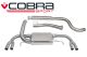 Cobra Sport Vauxhall Astra J VXR (12-19) Resonated Cat-Back Exhaust