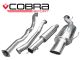 Cobra Sport Vauxhall Astra G GSi/T Hatchback (98-04) Resonated Turbo-Back Exhaust with De-Cat