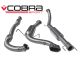 Cobra Sport Vauxhall Astra H VXR (05-11) Resonated Turbo-Back Exhaust with Sports Cat