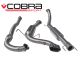 Cobra Sport Vauxhall Astra H VXR (05-11) Resonated Turbo-Back Exhaust with De-Cat