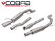 Cobra Sport Vauxhall Corsa E 1.4L Turbo (15-19) Resonated Cat-Back Exhaust