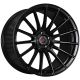 2Forge ZF1 18x9 Custom 5H PCD ET0-38 Wheels- Matt Black (72.6mm Centre Bore)